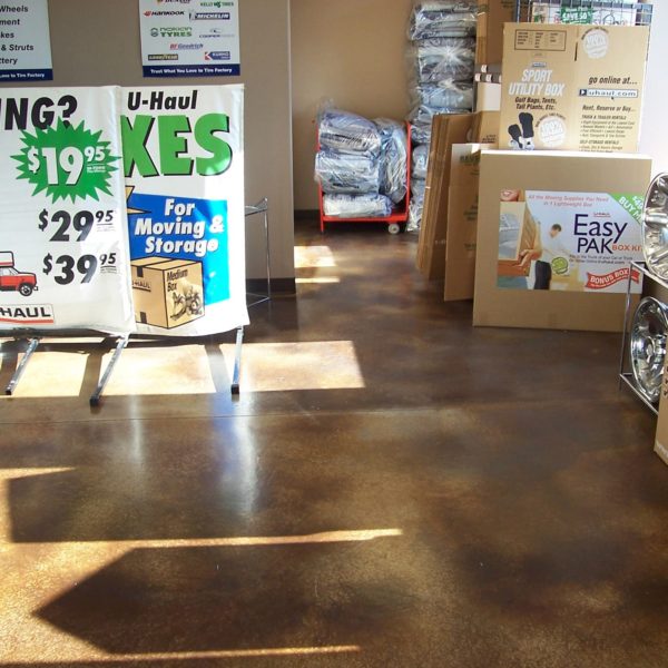 Acid Stain Concrete Floors in Idaho Falls | Silver Crest Corp.