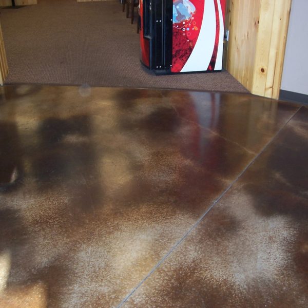 Acid Stain Concrete Floors in Idaho Falls | Silver Crest Corp.