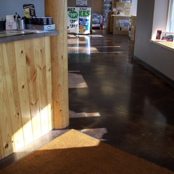 Acid Stain Concrete Floors in Idaho Falls | Silver Crest Corp.