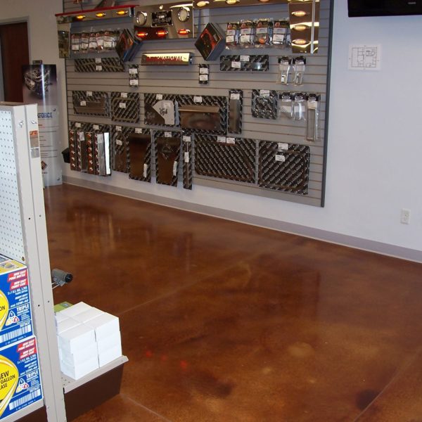 Acid Stain Concrete Floors in Idaho Falls | Silver Crest Corp.