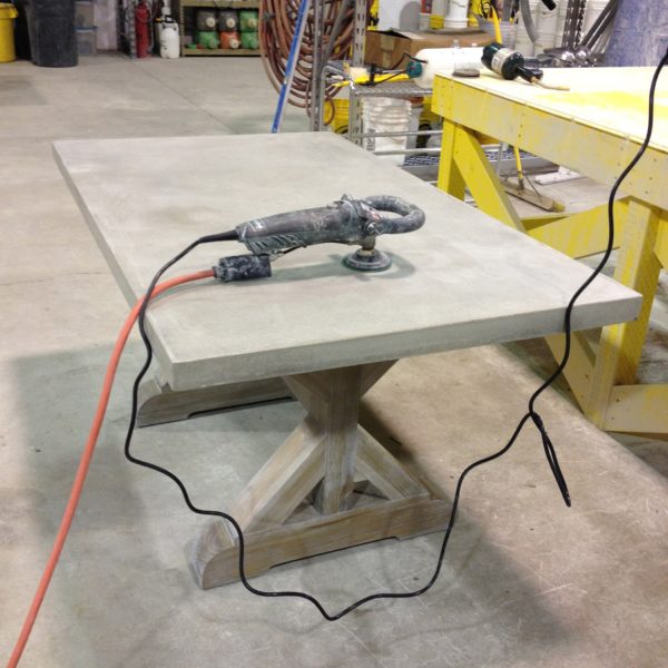 Concrete Table Top in Idaho Falls, Idaho | Silver Crest Corp