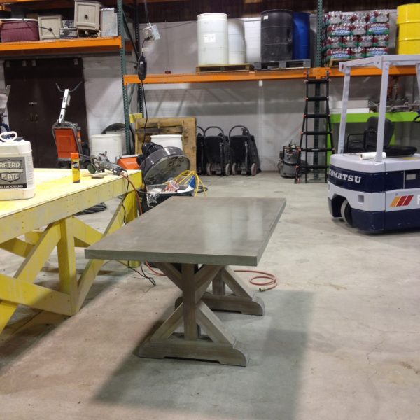 Concrete Table Top in Idaho Falls, Idaho | Silver Crest Corp