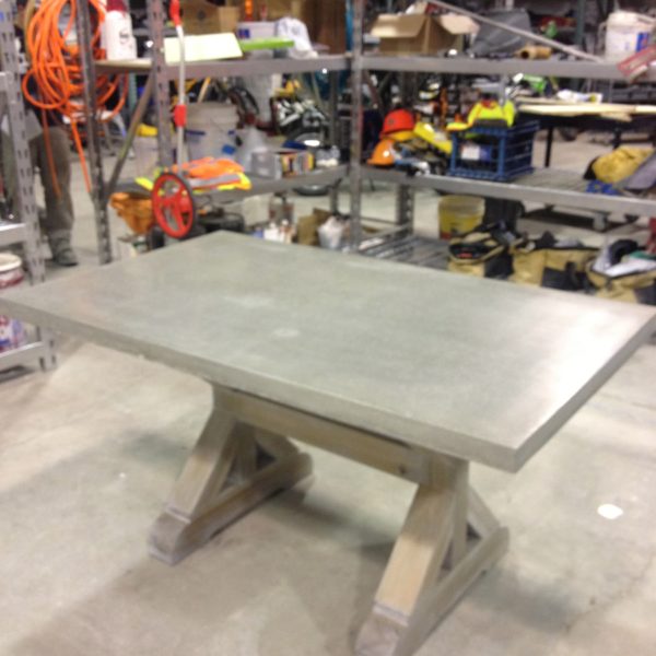 Concrete Table Top in Idaho Falls, Idaho | Silver Crest Corp