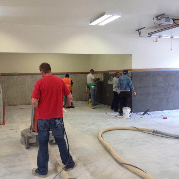 Installing Epoxy Flooring in Idaho Falls | Silver Crest Corp.