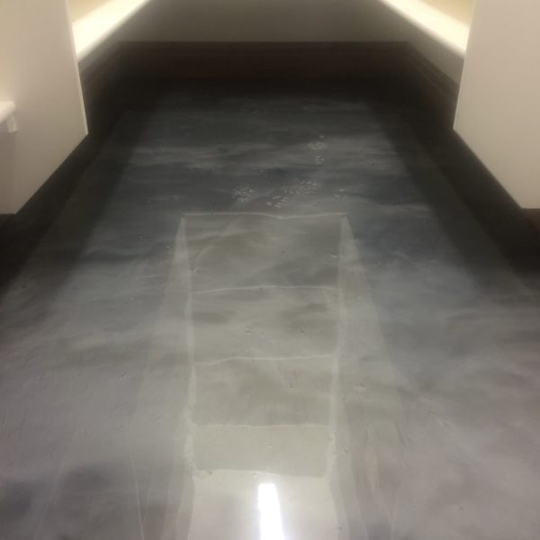 Metallic Epoxy Flooring in Aberdeen | Silver Crest Corp.