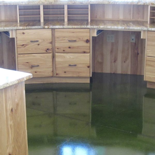 Acid Stained Concrete Floors in Idaho Falls | Silver Crest Corp.
