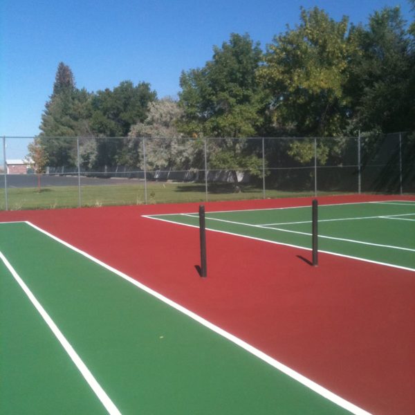 Tennis Court Resurfacing in Idaho Falls | Silver Crest Corp