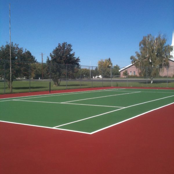 Tennis Court Resurfacing in Idaho Falls | Silver Crest Corp