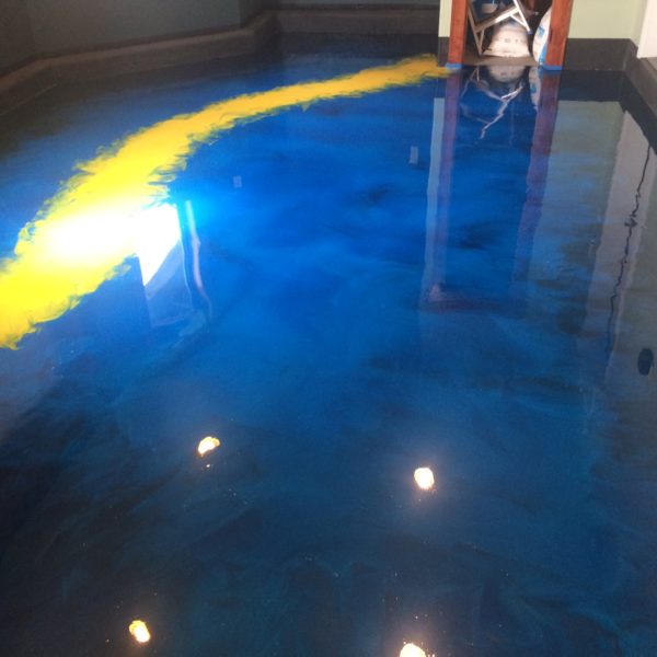 Metallic Epoxy Floor