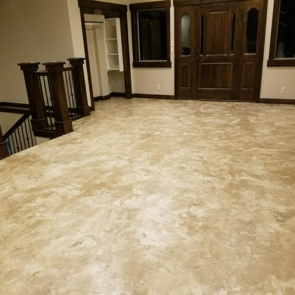 Silver Crest Corp coated concrete floor