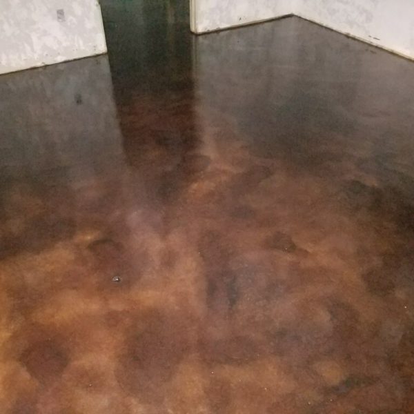 Silver Crest Corp Acid Stained Concrete